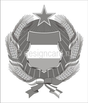 Шаблон герба 95 (образцы гербов)