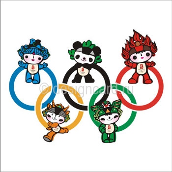 Талисманы Олимпиады 2008г (Символы)