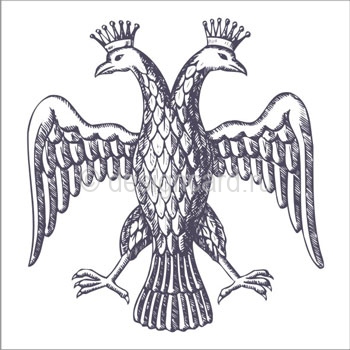 Российская империя (двуглавый орел с печати Ивана III - Россия)