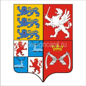 Прибалтийские области (герб областей Прибалтийских)