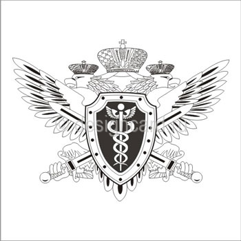 ФСНП (герб Федеральная служба налоговой полиции России)